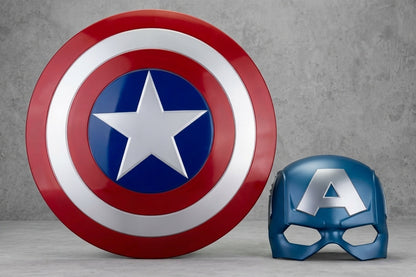 ZD Toys Captain America Shield And Mask Combo Set