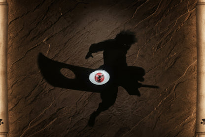 Kakashi Shadow Wall Lamp One Piece Anime 3D LED Illusion Night Light, USB Powered,Touch Control