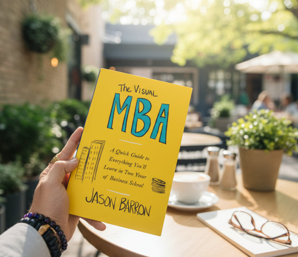 The Visual MBA By Jason Barron (Paperback)