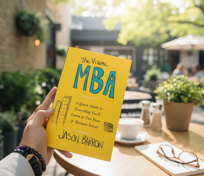 The Visual MBA By Jason Barron (Paperback)