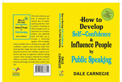 How To Develop Self Confidence & Influence People by Public Speaking by Dale Carnegie (Paperback)