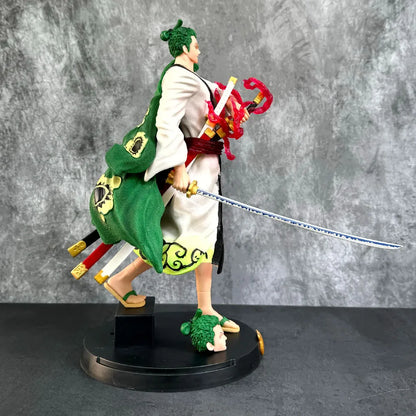 Zoro Walking One Piece Sword With Two Heads Action Figure 32cm