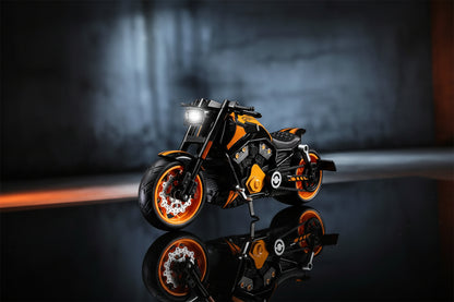 Mini Cruiser Racing Bike Alloy 1:10 Scale | Racing Style Motorbike, Compact Vehicle