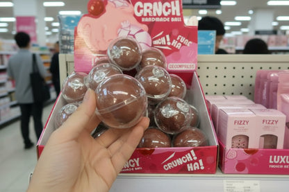 Crispy Dark Chocolate Stress Ball Squishy Toy for Calming Moments and Travel Entertainment