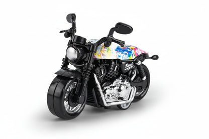 Jumbo Size Graffiti Art Bike Pullback Keyring Pack of 2