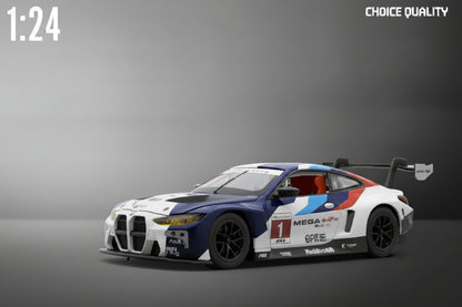 BMW M4 GT3 Motorsport #1 CCA 1:24 Scale Racing Car