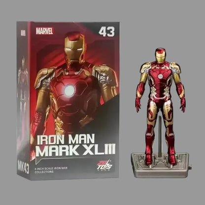 ZD Toys Iron Man Mark 43,Base Version Hall of Armor Action Figure (Limited Edition)
