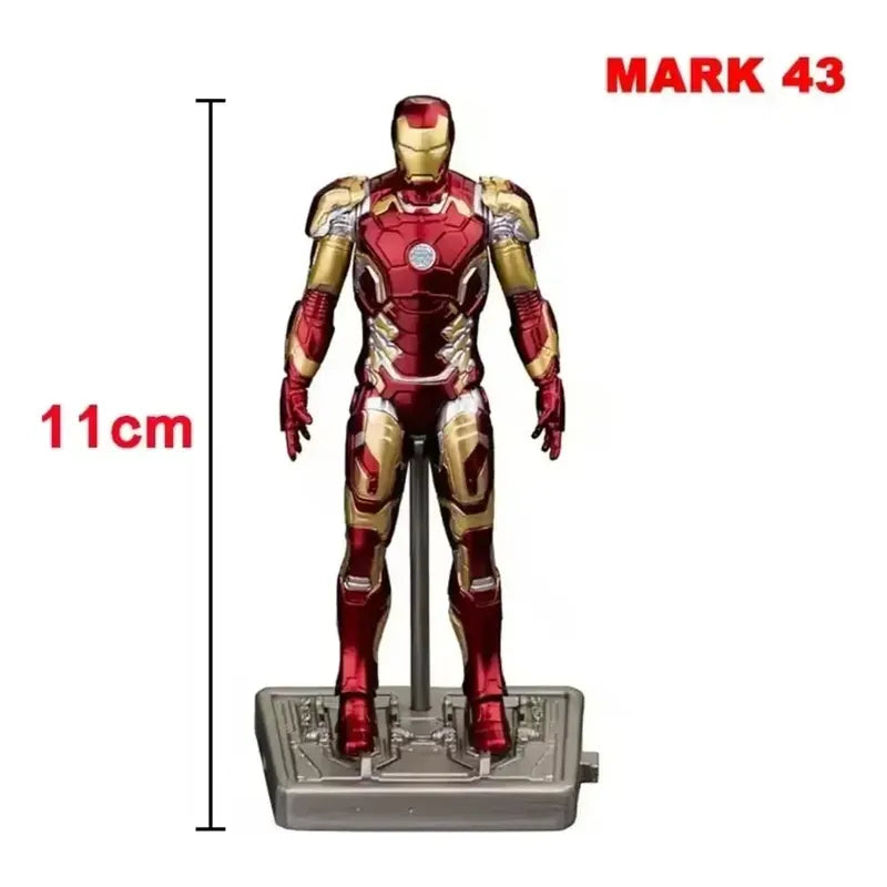 ZD Toys Iron Man Mark 43,Base Version Hall of Armor Action Figure (Limited Edition)