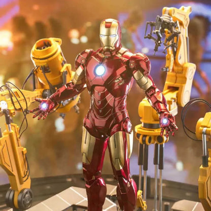 ZD Toys Iron Man MK4 Suit Up Gantry Action Figure - Limited Edition