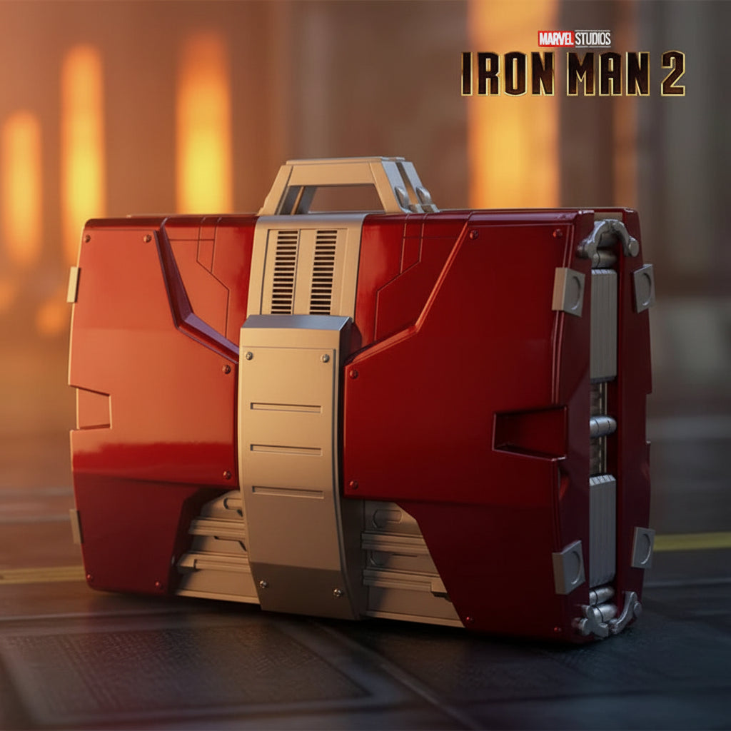 ZD Toys Iron Man MK5 Life Size Suitcase With 7 Inch Mark 5 & Whiplash (Limited Edition)
