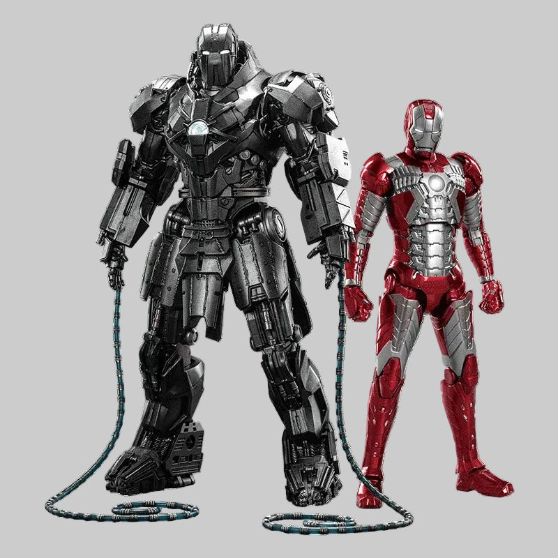 ZD Toys Iron Man MK5 Life Size Suitcase With 7 Inch Mark 5 & Whiplash (Limited Edition)