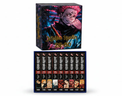 Jujutsu Kaisen Complete Box Set (Volumes 22–30) By Gege Akutami (Paperback)