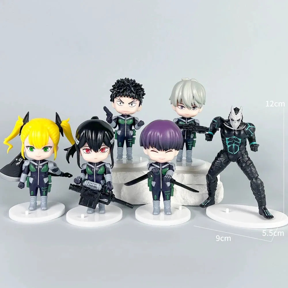 Kaiju No.8 Set of 6pcs - 12cm Action Figure