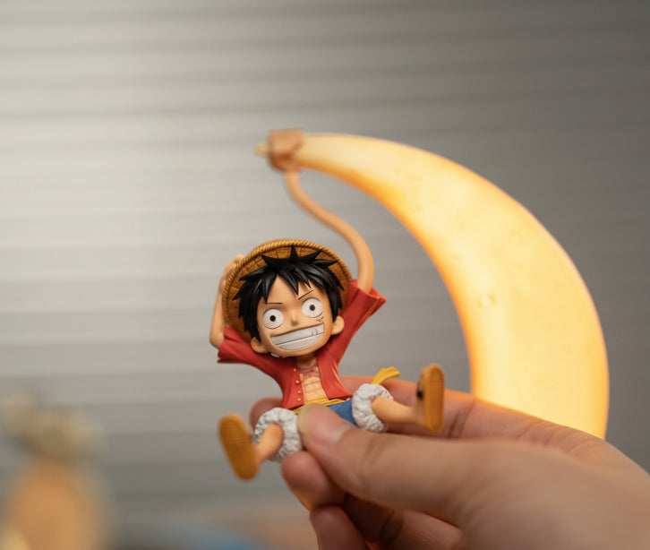 One Piece Decorative Hanging Luffy Moon Lamp