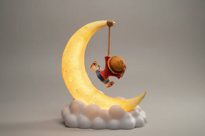 One Piece Decorative Hanging Luffy Moon Lamp