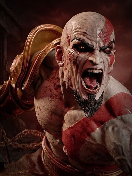 Kratos God of War 3D Printed Resin Statue by Tibs 3D Studio – Spartan Rage Collector Edition