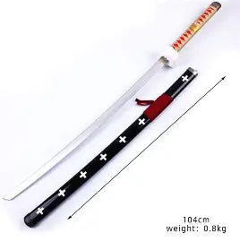 One Piece : Law Trafalgar Golden Wooden Katana 104cm