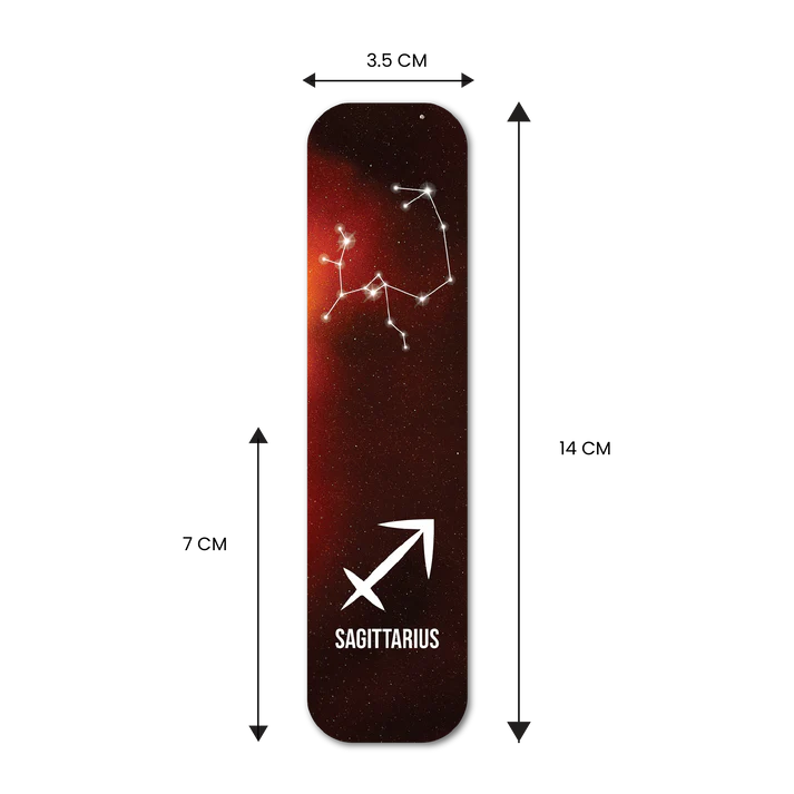 Zodiac Constellation – Magnetic Bookmark Set of 6 (Design 2)