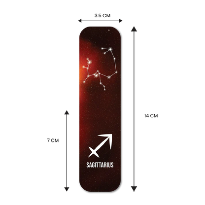 Zodiac Constellation – Magnetic Bookmark Set of 6 (Design 2)