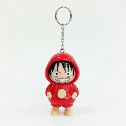 Luffy Face Changing Keychain Pack of 3