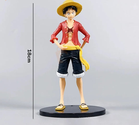 One Piece : Red Dress Luffy Standing - Action Figure 19cm