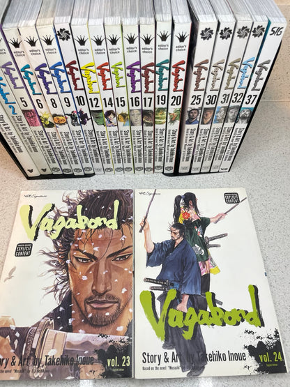 Vagabond Combo Set (Volume 23 To 37) By Takehiko Inoue (Paperback)