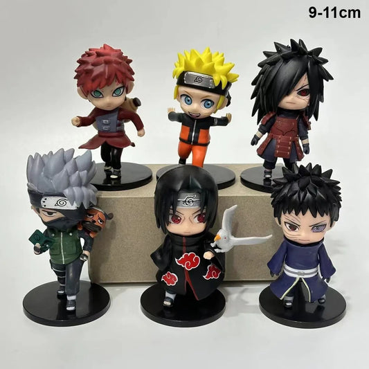 Naruto Series : Naruto Madara Set of 6pcs -  9-11cm Action Figure