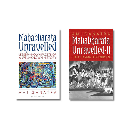 [Combo of 2] Mahabharata Unravelled Series (Part 1+2) By Ami Ganatra (Paperback)