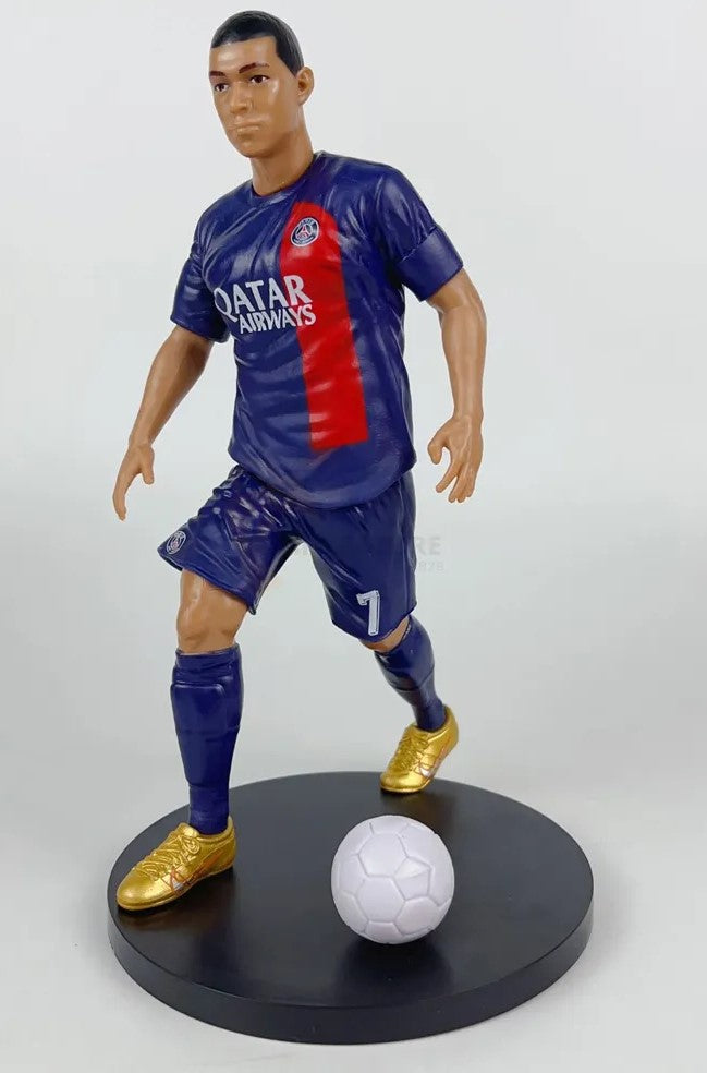Mbappe Blue & Red Jersey Footballer - Action Figure 18cm