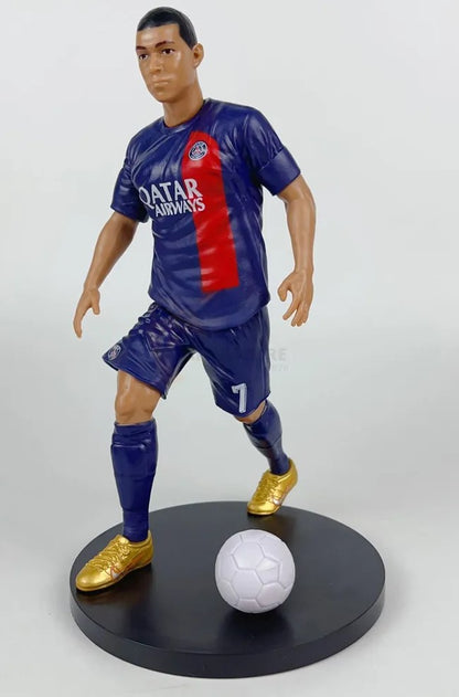Mbappe Blue & Red Jersey Footballer - Action Figure 18cm