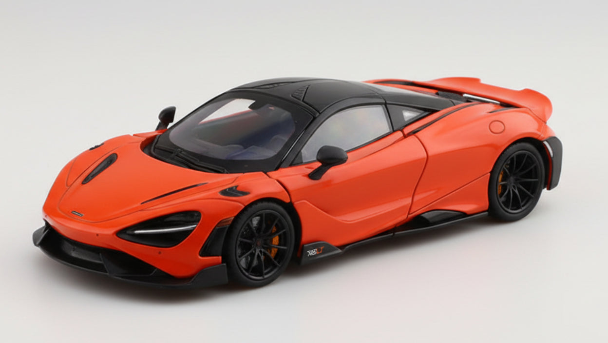 BMW CCA McLaren Car 765LT 1:24 MSZ Diecast Scale Model car collectible Matte Red