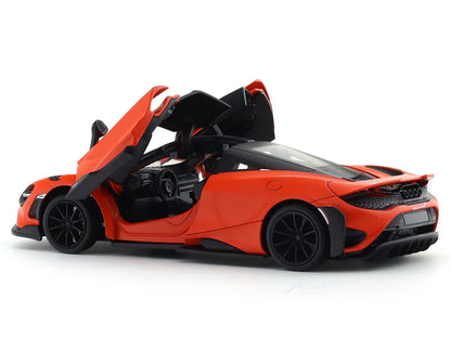 BMW CCA McLaren Car 765LT 1:24 MSZ Diecast Scale Model car collectible Matte Red
