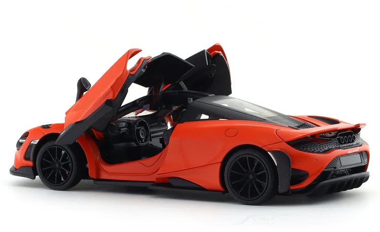 BMW CCA McLaren Car 765LT 1:24 MSZ Diecast Scale Model car collectible Matte Red