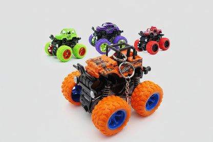 Monster Truck Pushback Keyring Pack of 2