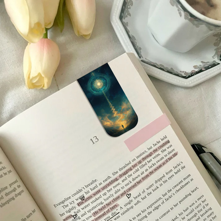Mystical Fantasy Magnetic Bookmark Set of 6