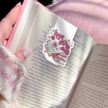 Hot Girls Read – Magnetic Bookmark Set of 6