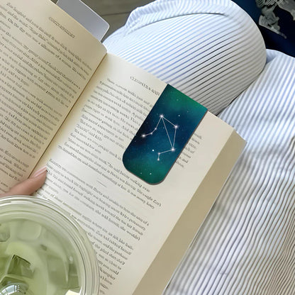 Zodiac Constellation Magnetic Bookmark Set