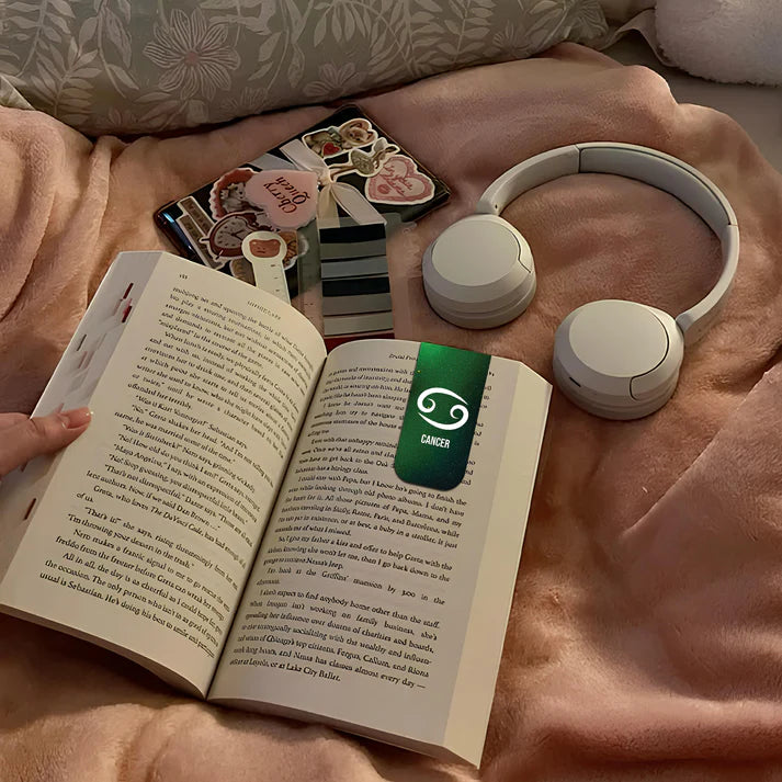 Zodiac Constellation Magnetic Bookmark Set