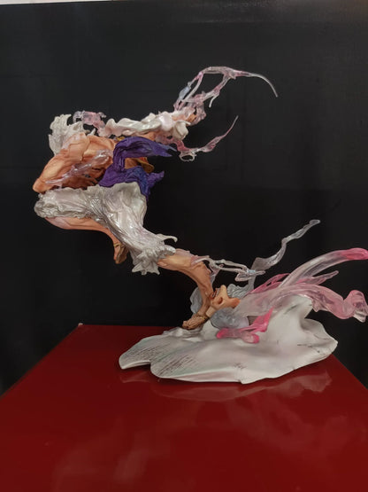 One Piece : Monkey D. Luffy Gear 5 LED - Action Figure
