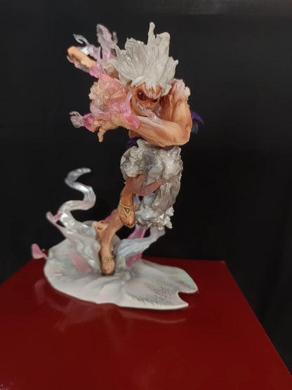 One Piece : Monkey D. Luffy Gear 5 LED - Action Figure