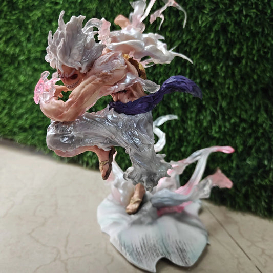 One Piece : Monkey D. Luffy Gear 5 LED - Action Figure