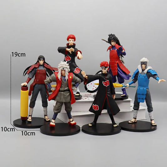 Naruto Series : Naruto Standing Set of 6pcs - 19cm Action Figure