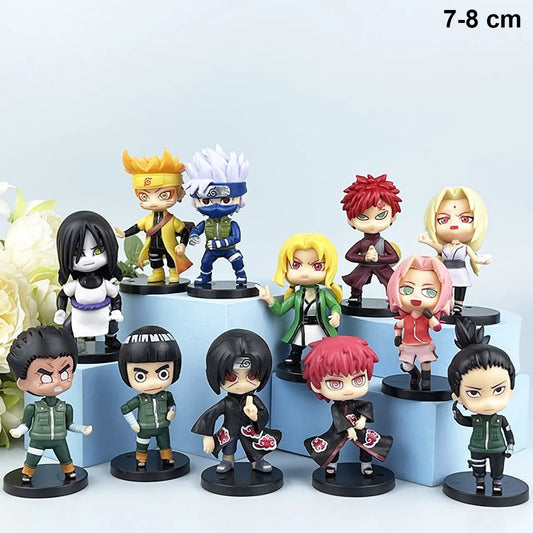Naruto Series : Sage Mode Set of 12pcs - 7-8cm Action Figure