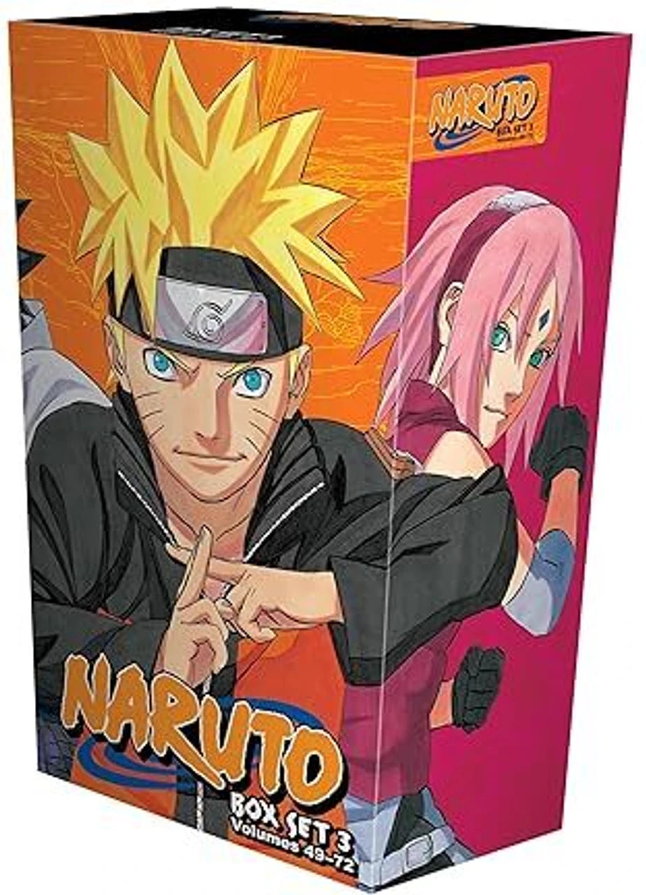 Naruto Boxed Set 3 (Volume 49-72) By Masashi Kishimoto (Paperback)