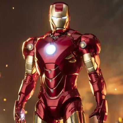 ZD Toys Iron Man Mark 4 Base Version with Hall of Armor Action Figure (Limited Edition)
