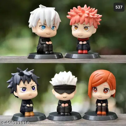 Jujutsu Kaisen 5pcs 6.5cm - Miniature Action Figure Set