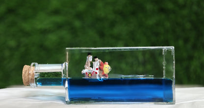 One Piece : Thousand Sunny Floating Ship Display – Liquid Motion (18×6 cm)
