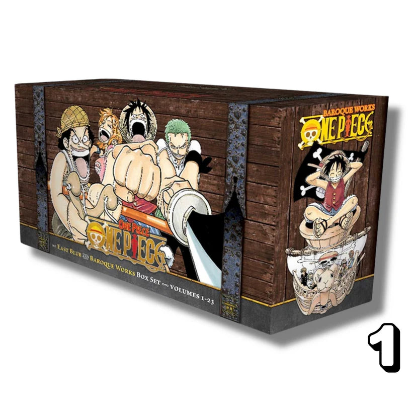 [Combo] One Piece Box Set Vol 1-4:- Manga Volumes (1-90)