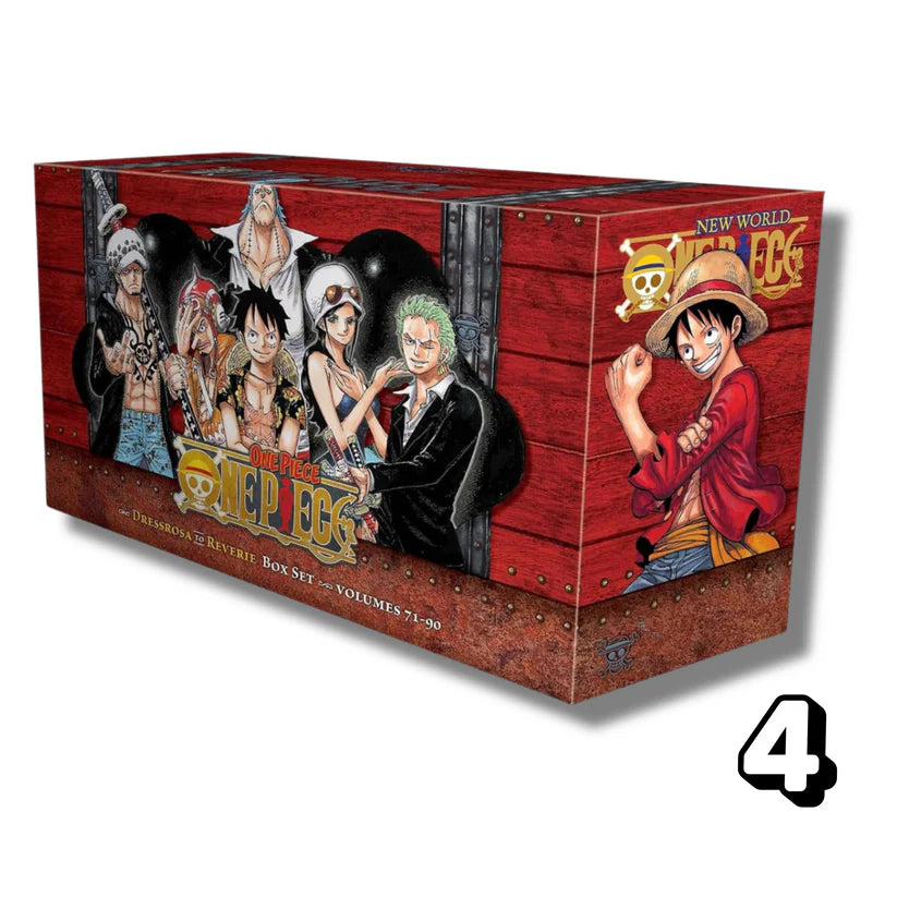[Combo] One Piece Box Set Vol 3-4: Manga Volumes (47-90)