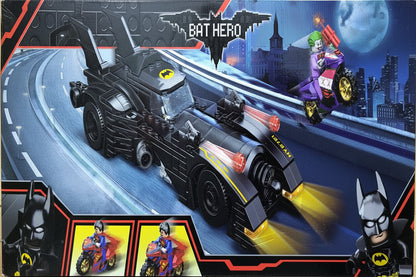 BAT HERO CHASE JOKERS Construction Block Set 536+ Pcs